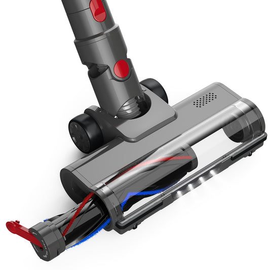 Vacuum Cleaners Parts for Dyson V7 V8 V10 V11 V15, Roller Brush Power Head Replacement with LED Light, Motorhead Hardwood Floor Attachments for Vacuum (D019)